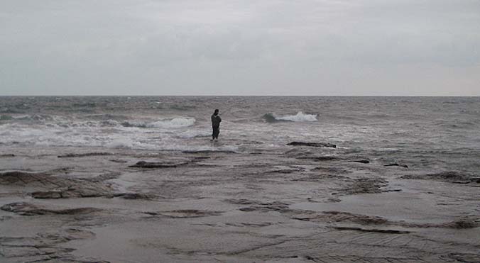 Ben has hooked his first ever bass from this ledge (despite a number of attempts in the past).
