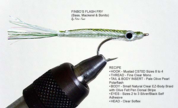 Peter also gives the details of how to tie it.