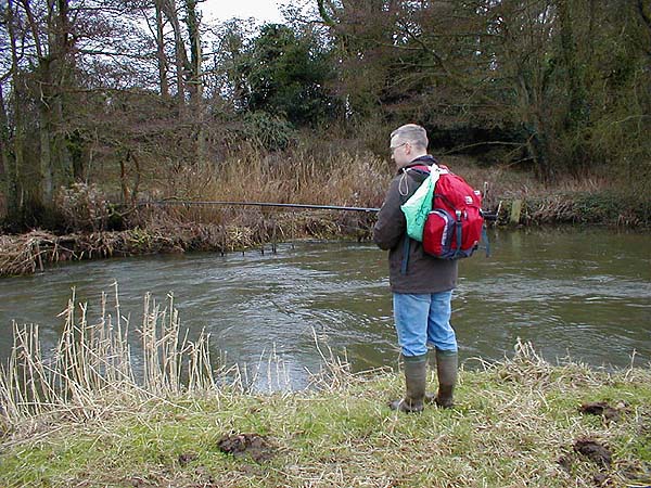 He was really unlucky with lost fish.