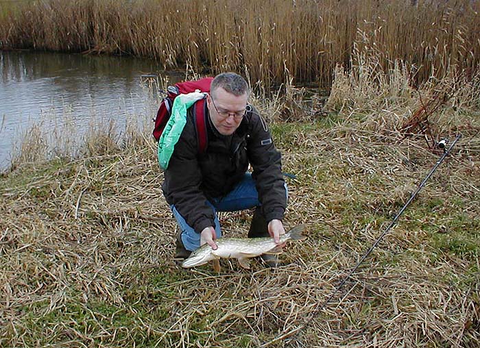 Rich was quite pleased to land this one.