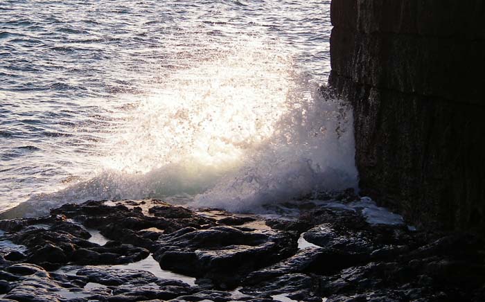 I'd been to the coast, found it dangerous to fish and come home fishless.