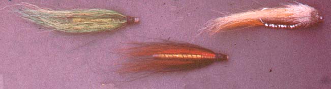 These were some of the first flies on which we caught bass.