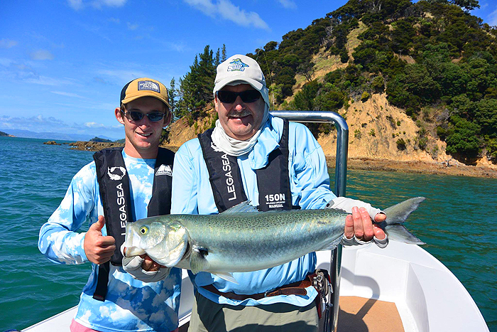 It's easy to imagine how hard these fish fight on fly gear.