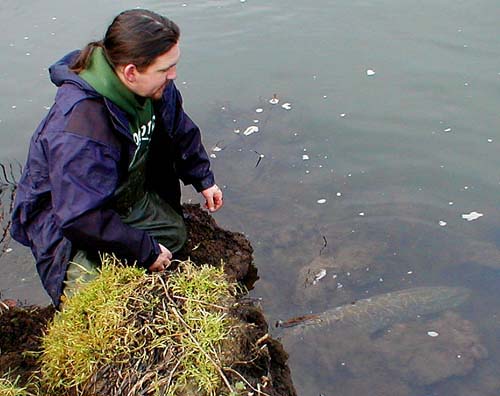 The chest waders and jacket are equally useful for spinning in freshwater.