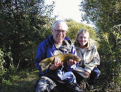 An old picture but illustrating that I fish lakes as well as river and sea.