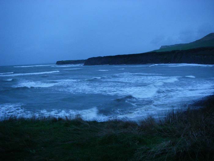 This beach would be unfishable in the southwest gale but find a spot of shelter behind a northeast facing headland and the fishing could be fantastic.