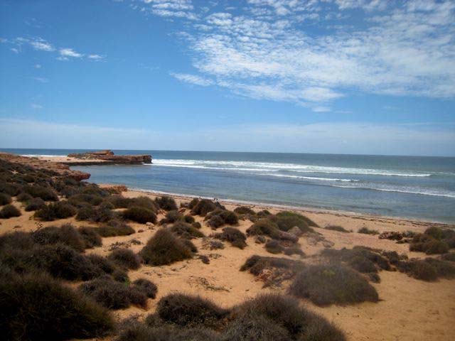 I wouldn't mind a few hour's fishing on this beach - how about you?.