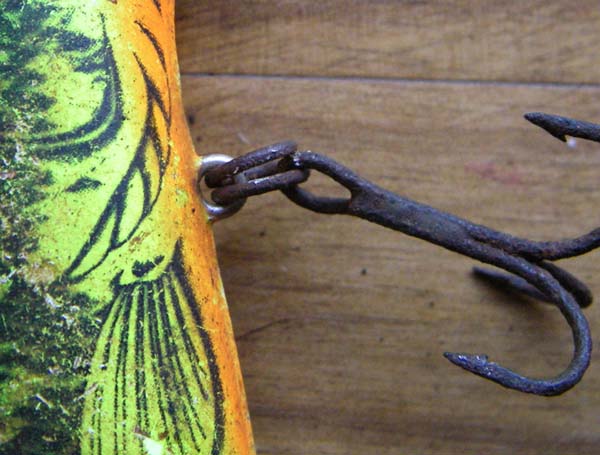 Once a split ring has done this the next fish is likely to break it or open it.