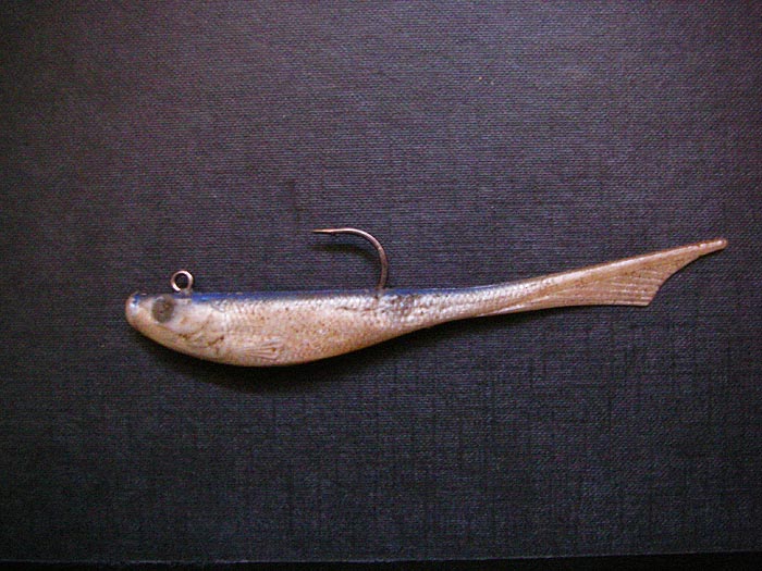 Most of the action comes from the rod and reel.