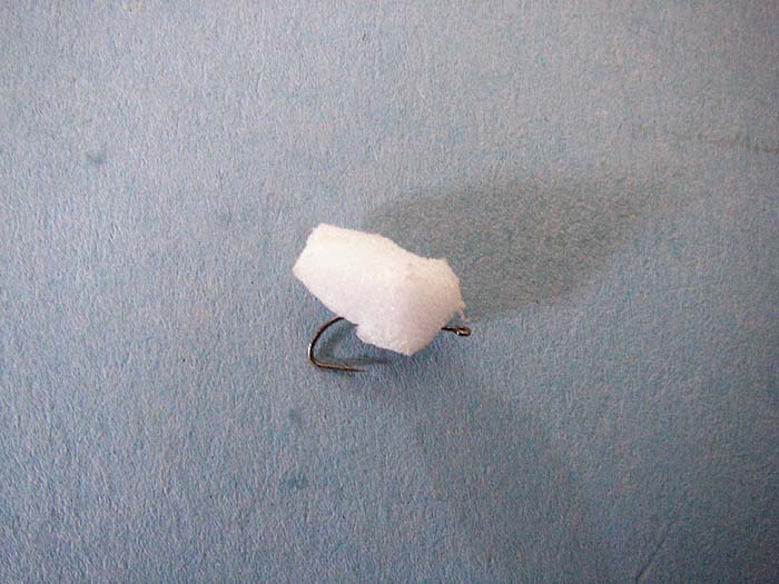 Floating maggot fly equally effective for mullet and bass.