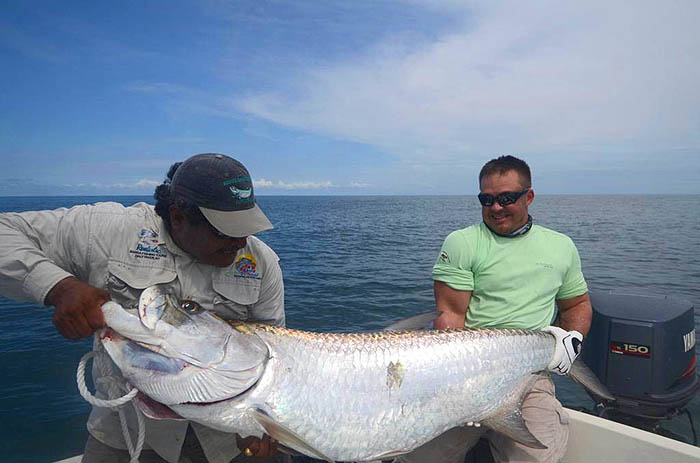 This is what the trip was all about for most anglers.